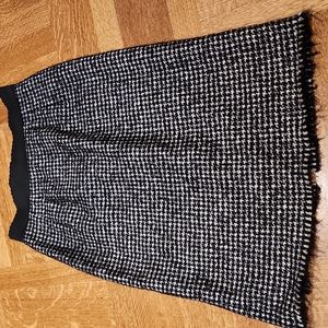 Dolce & Gabbana hounds tooth skirt.